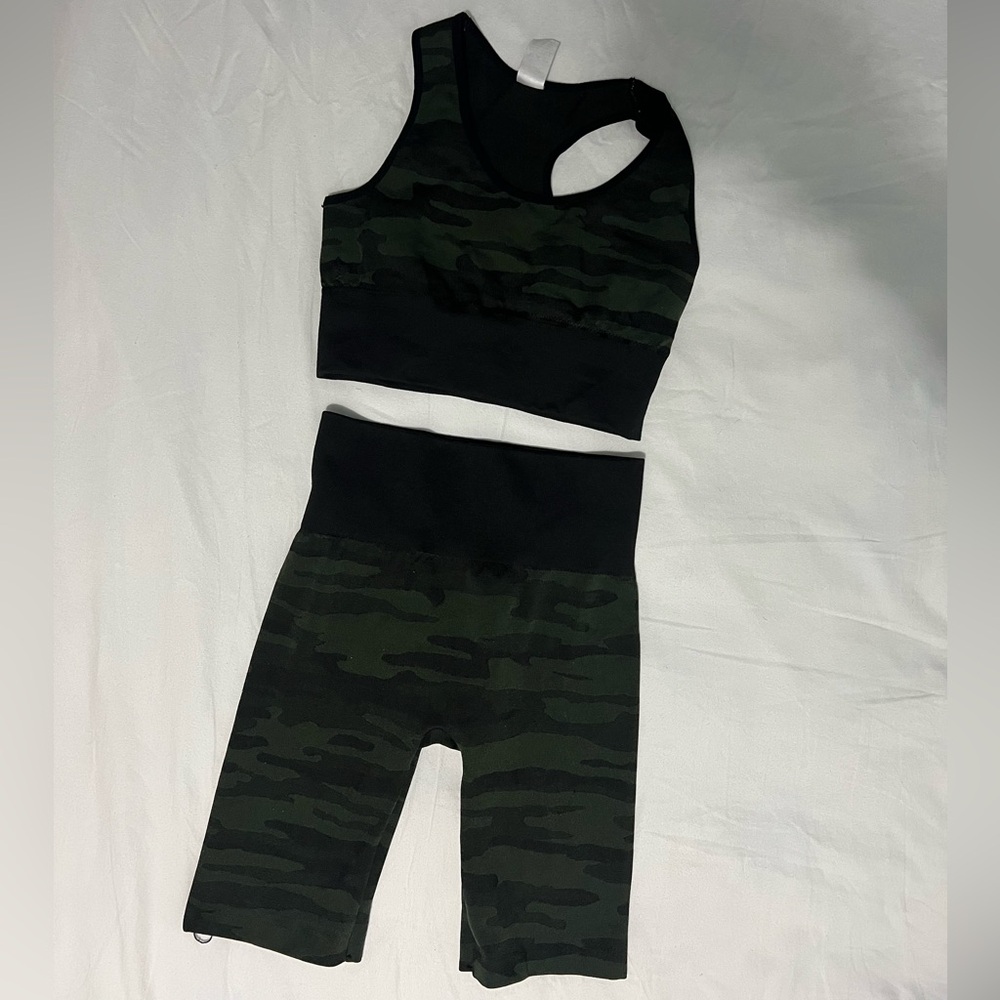 New Mix Black and Gray Activewear Set